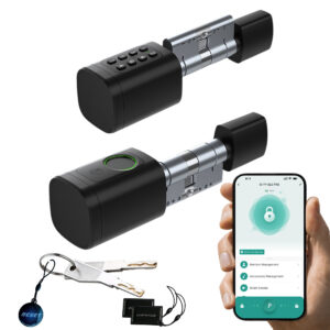 Altix CL1X Bluetooth smart lock cylinder for home office rooms apartments in dubai, abu Dhabi, Sharjah and the UAE. KSA Saudi Arabia, jeddah, riyadh