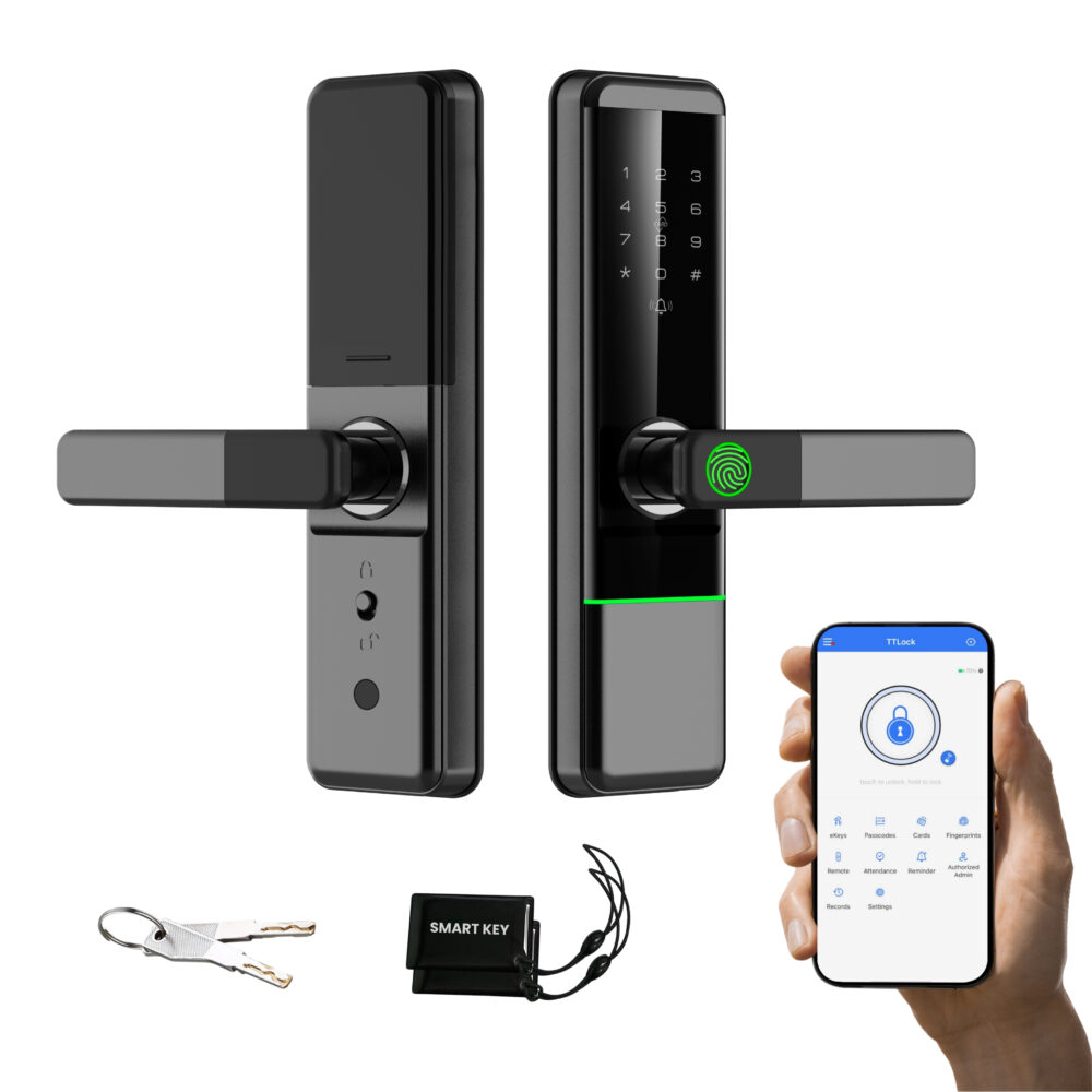 Altix R5 WiFi smart lock for home office rooms apartments condos condominimum in dubai, abu Dhabi, Sharjah and the UAE. KSA Saudi Arabia, jeddah, riyadh