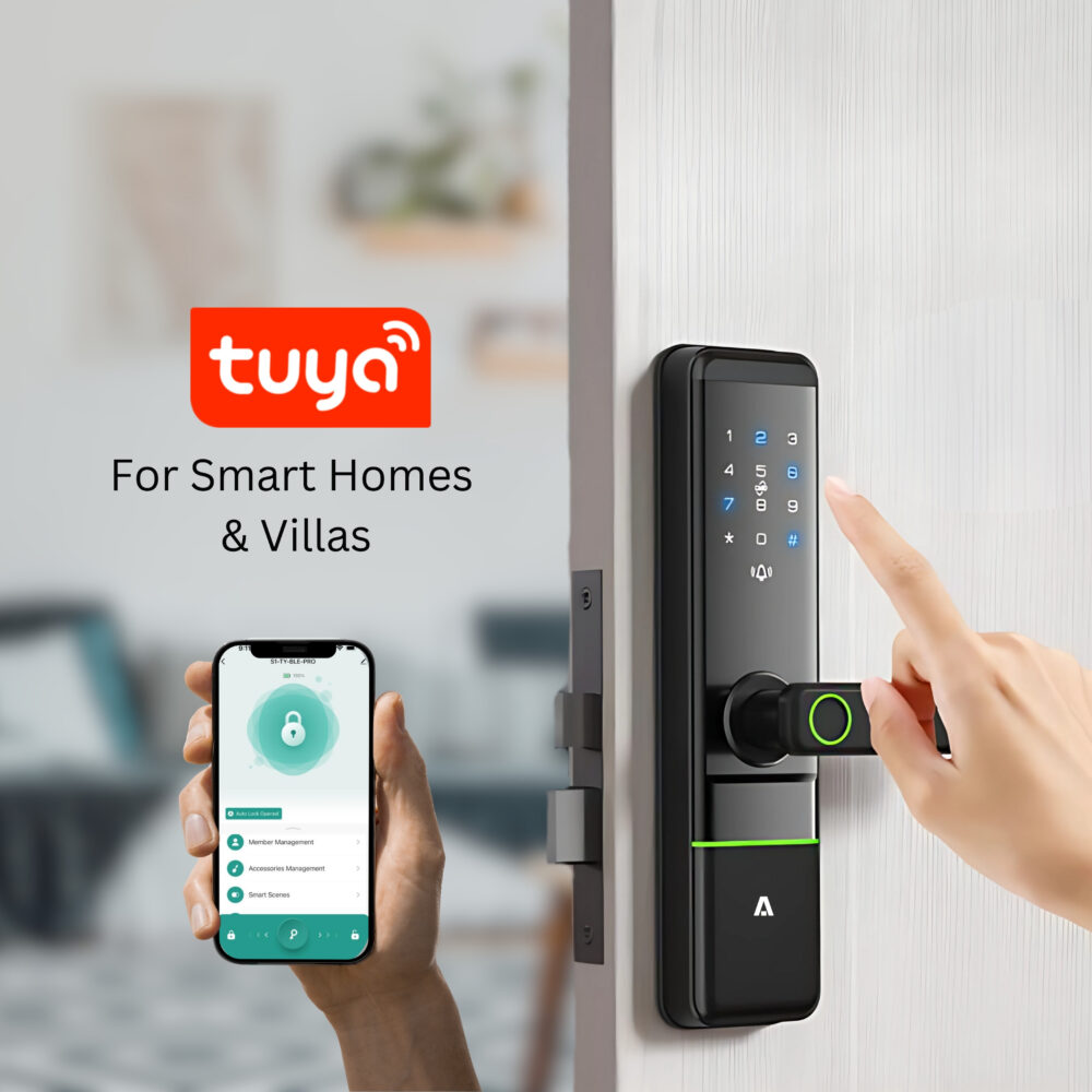 Altix R5 WiFi smart lock for home office rooms apartments condos condominimum in dubai, abu Dhabi, Sharjah and the UAE. KSA Saudi Arabia, jeddah, riyadh