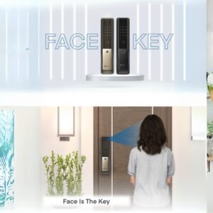 Premium Korean Made Solity smart door lock with Wi-Fi and fingerprint access in Dubai home