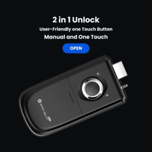 Premium Korean Made Solity smart door lock with Wi-Fi and fingerprint access in Dubai home