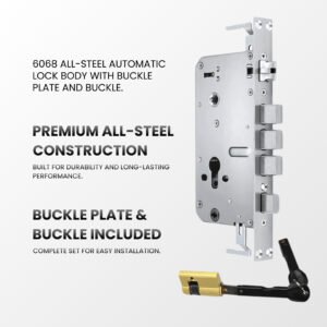Altix smart door lock with fingerprint access in Dubai home Bluetooth smartphone access