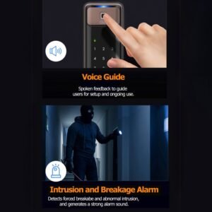 Premium Korean Made Solity smart door lock with Wi-Fi and fingerprint access in Dubai home