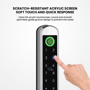 slim door lock IP66 IP65 waterproof for outdoor for gates, aluminum doors waterproof, weatherproof, dustproof