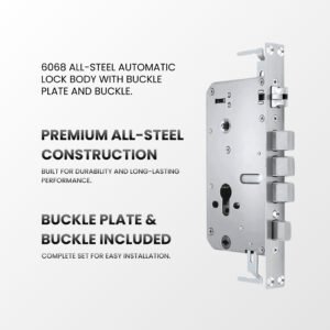 Altix smart door lock with fingerprint access in Dubai home Bluetooth smartphone access