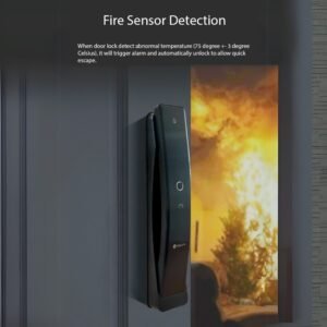 Premium Korean Made Solity smart door lock with Wi-Fi and fingerprint access in Dubai home