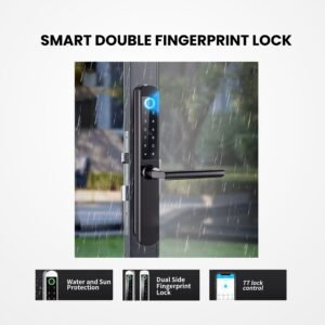 slim door lock IP66 IP65 waterproof for outdoor for gates, aluminum doors waterproof, weatherproof, dustproof