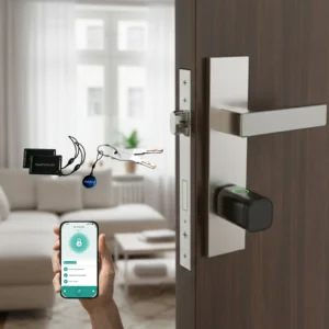 CL1X smart door lock TUYA black