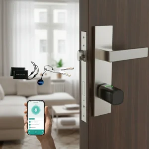 CL1X smart door lock TUYA black