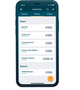 Ios app access screen accordian 1 1