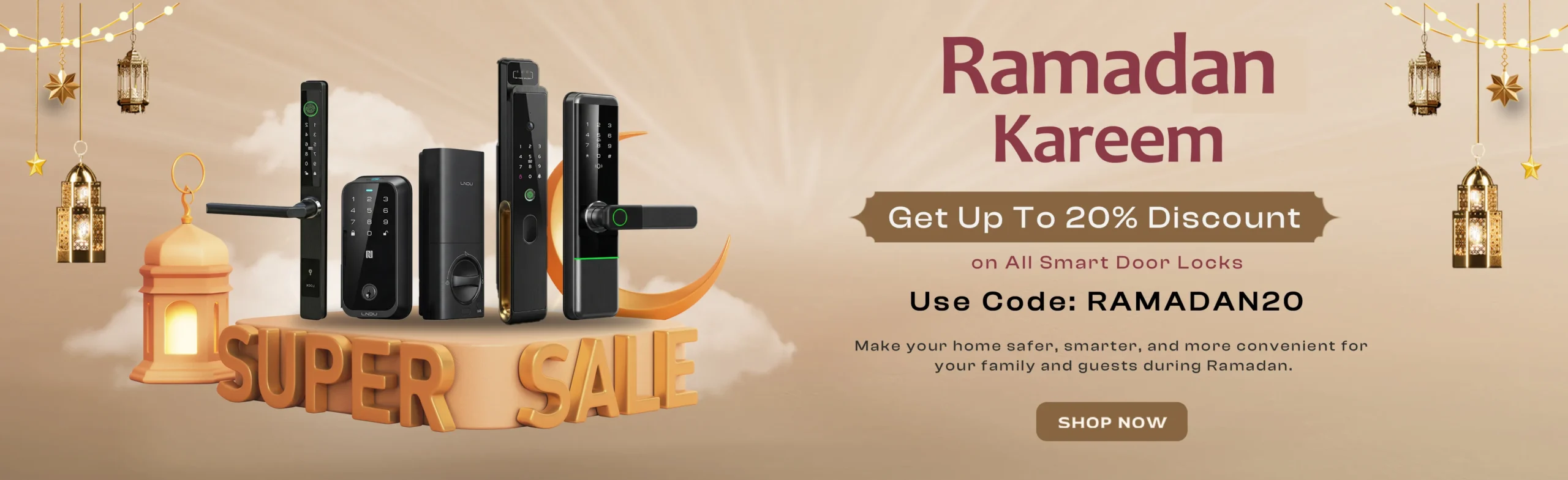 Smart door lock ramadan